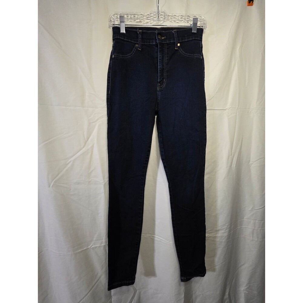 Fashion Nova Women's High Rise Skinny Jeans Dark Blue Size 9 FNFB180HR
